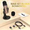 USB Kondensatormikrofon K66 für PC, Mac, iPhone, iPad, Produktbild-Vorschau 2