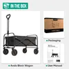 Avalo Bollerwagen - Faltbar - Bis 90KG - 80x47x49 CM - 65L Produktbild-Vorschau 17