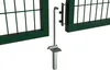 Doppelflügeliges Zauntor 3m RAZO H.140cm grün Produktbild-Vorschau 10
