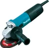 A Makita angle grinder is shown against a white background. Podgląd zdjęcia produktu