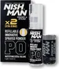 Nishman | Hair Styling Powder - pro muže - 20 g + 20 g - Náhled obrázku produktu 2