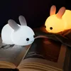 Navaris LED Nachtlicht Snow White Rabbit - mit USB Kabel - Produktbild-Vorschau 2
