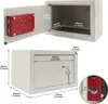 UISEBRT Möbeltresor Tresor Safe L-31x20x20cm mit 2 Produktbild-Vorschau 2