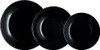 Geschirr-Set Arcopal Zelie Black Schwarz 12 Stücke Produktbild-Vorschau 1