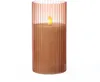 LED Kerze im Glas - Windlicht - Echtwachs - 3D Flamme - Produktbild-Vorschau 2