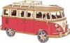 Puzzle 3D in legno dell'auto Volkswagen VW T1 Anteprima dell’immagine prodotto 1