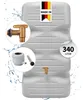 GARANTIA CUBUS tuintank complete-set 340 L betongrijs incl. Productafbeelding-voorbeeld 1