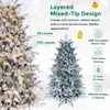 COSTWAY Kunstkerstboom, 180 cm, dennenboom met Productafbeelding-voorbeeld 5
