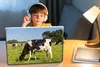MuchoWow® Laptop Aufkleber Sticker Cover Kuh - Gras - Tiere Produktbild-Vorschau 3