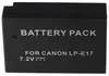 Batteria di ricambio CAN LP-E17, agli ioni di litio, 7,4V, Anteprima dell’immagine prodotto 3