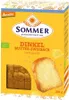 Sommer & Co.  Demeter Dinkel Butter Zwieback (200 gr) Produktbild-Vorschau 1