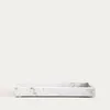 HOMLA Dekoratives Tablett MARMURI Marmor weiß 25x15x3 cm Produktbild-Vorschau 2