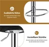 Yaheetech 2er Set Barhocker Barstühle 360°Drehbar Produktbild-Vorschau 8
