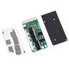 A circuit board, a protective cover, and a casing laid out on a white background. Produktbild-Vorschau