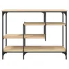 A console table with multiple shelves against a white background. Produktbild-Vorschau