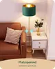 EDISHINE Stehlampe Wohnzimmer, Vintage Stehleuchte mit Produktbild-Vorschau 4