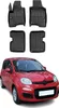 2011-2025 Fiat Panda tappetini TPE nero 4 pz Anteprima dell’immagine prodotto 1