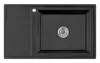 Proaja- 86x50x21,5cm Küchenspüle schwarz Edelstahl 304 Produktbild-Vorschau 1