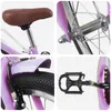 vidaXL Kinderfahrrad 20 Zoll für 6-11 Jahre alt Lila Produktbild-Vorschau 4