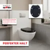 Grafner WC-Sitz in verschiedenen Designs : Pure Black Produktbild-Vorschau 1
