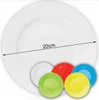 Campingteller SUMMER - Melamin - 20cm flach - grün Produktbild-Vorschau 3