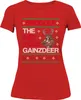 Brodolf the Red Nose Gainzdeer Ugly Christmas Sweater Damen Produktbild-Vorschau 2