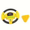 Baby-pädagogisches Copilot-Lenkrad mit Musik, intelligentes Produktbild-Vorschau 12