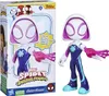 A Ghost-Spider action figure in its packaging, with the figure displayed outside the box next to it. Anteprima dell’immagine prodotto