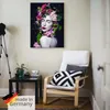 ARTland Leinwandbild Schöne Blumenkönigin Größe: 45x60 cm Produktbild-Vorschau 5