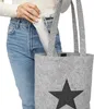 4x Einkaufstasche aus Filz Grau 30x8,5x41cm Tasche mit Produktbild-Vorschau 4