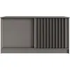 BEAUTYSOFA | Kommode HORIZON 160 cm Graphit, Schwarz mit Produktbild-Vorschau 5