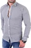 Reslad Herren Hemd Vichy Karomuster Langarmhemd RS-7007 Produktbild-Vorschau 2