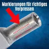 10 Stück Kalitec DR50-8 Press-Kabelschuh 50mm² M8 I Produktbild-Vorschau 3