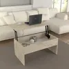 Skye Decor, Akilli, stoliki kawowe, trawertyn, płyta Podgląd zdjęcia produktu 1