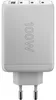 100 W USB-C PD GaN Multiport-Schnellladegerät weiß Produktbild-Vorschau 5