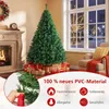 COSTWAY 180cm Künstlicher Weihnachtsbaum Tannenbaum mit Produktbild-Vorschau 5