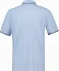 Gant Polo bleu clair Coton Coupe normale Unicolore Voir les images du produit 6