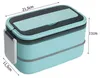 Verk 07328 Dvoupatrový svačinový box s přihrádkami a Náhled obrázku produktu 9