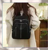 EDIBAZZAR | Damenrucksack elegant urban schwarz boho Produktbild-Vorschau 6