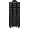 Kosmetikkoffer auf Rollen Aluminium Schwarz 70L Make-up Produktbild-Vorschau 2