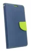 Elegante Buch-Tasche Hülle für iPhone XR in Blau Leder Produktbild-Vorschau 8