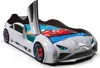 Autobett LAMBO mit Flügeltüren : Blau Farbe: Blau Produktbild-Vorschau 14