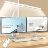 24W Schreibtischlampe Led Klemmbar, 80CM Weiß Monitor Lampe Produktbild-Vorschau 1
