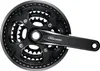 Shimano Deore FC-T6010, Fahrrad-Kurbelwellen-Set, Schwarz Produktbild-Vorschau 2