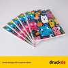 Collegeblokken – 5 stuks – Kleine Monsters – A4 – geruit – Productafbeelding-voorbeeld 2