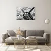 Bilder auf glas - Einteilig - Motor Schwarzweiß Propeller - Produktbild-Vorschau 7