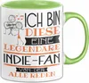 Indie-Fan Tasse Geschenk Ich Bin Diese Eine Legendäre Produktbild-Vorschau 1