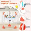 COSTWAY Baby Jumperoo, chodzik z regulowaną wysokością, Podgląd zdjęcia produktu 9