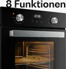 Klarstein Verosteel Einbaubackofen 45 cm - 49L, 8 Produktbild-Vorschau 3