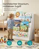 SONGMICS Kinder Bücherregal mit 5 Ebenen, Montessori Regal Produktbild-Vorschau 6